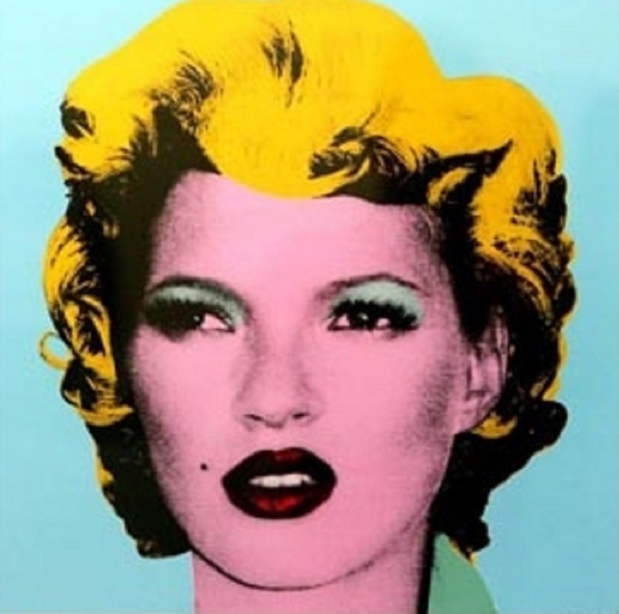 Marilyn by Banksy KATE MOSS 