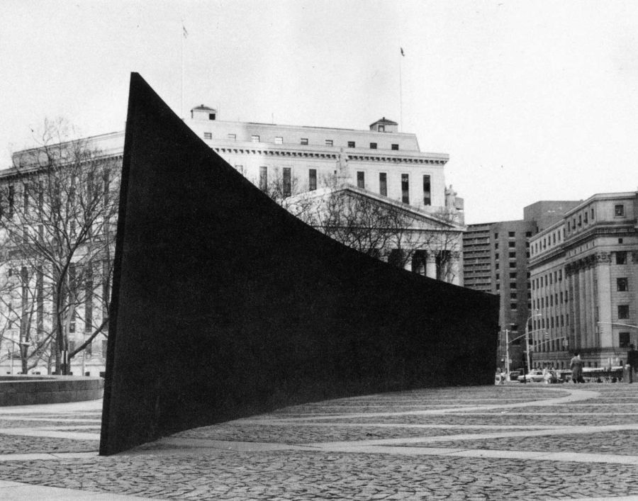Richard Serra Obras Arco inclinado Tilted Arc