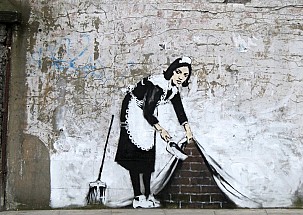 Banksy: Biography, Works and Exhibitions