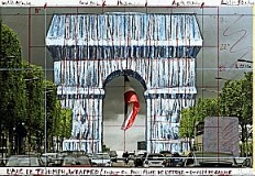 Christo: Wrapping The Arc de Triomphe