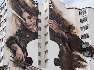 Galicia deslumbra con los mejores murales del mundo