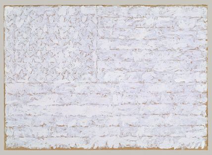 Jasper Johns White flag