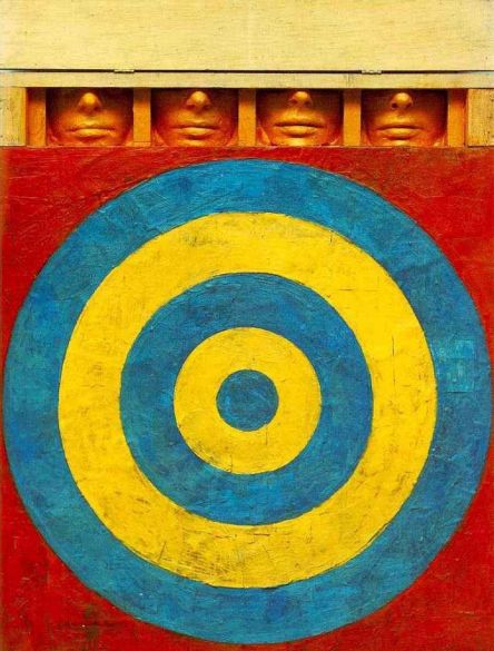 Jasper Johns Target with four faces