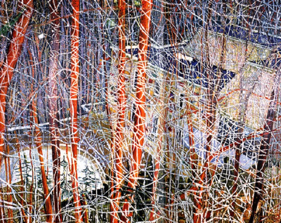 Peter Doig-the architects home in the ravine