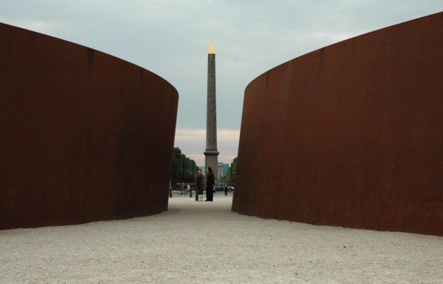  Richard Serra Obras Tuileires and Obalisque