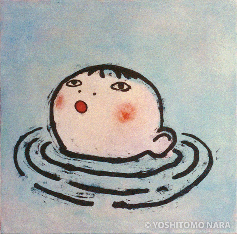 07. El nadador Yoshitomo Nara