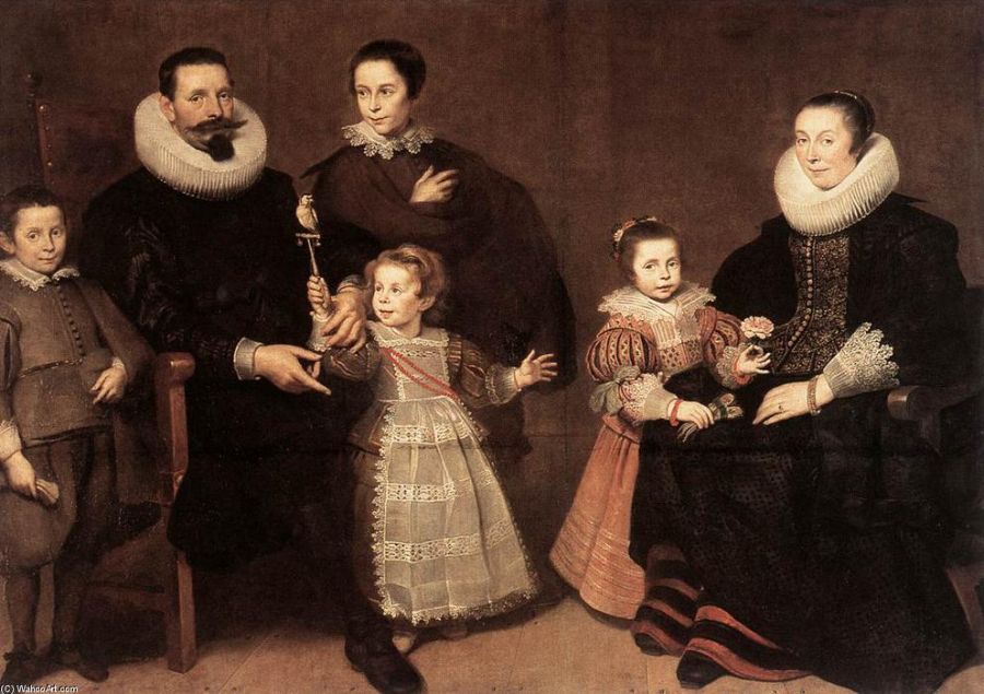 Cornelis De Vos Family Portrait Carlos de Amberes