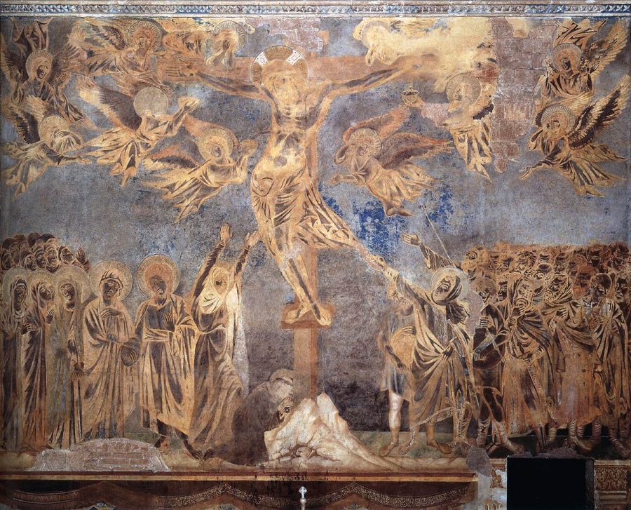 Cimabue crucifixion de Cristo