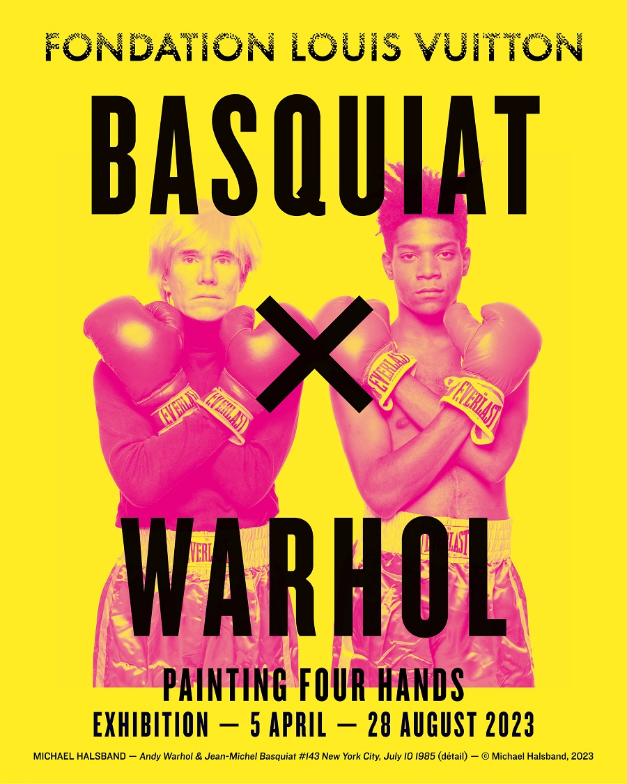 Warhol basquiat colour