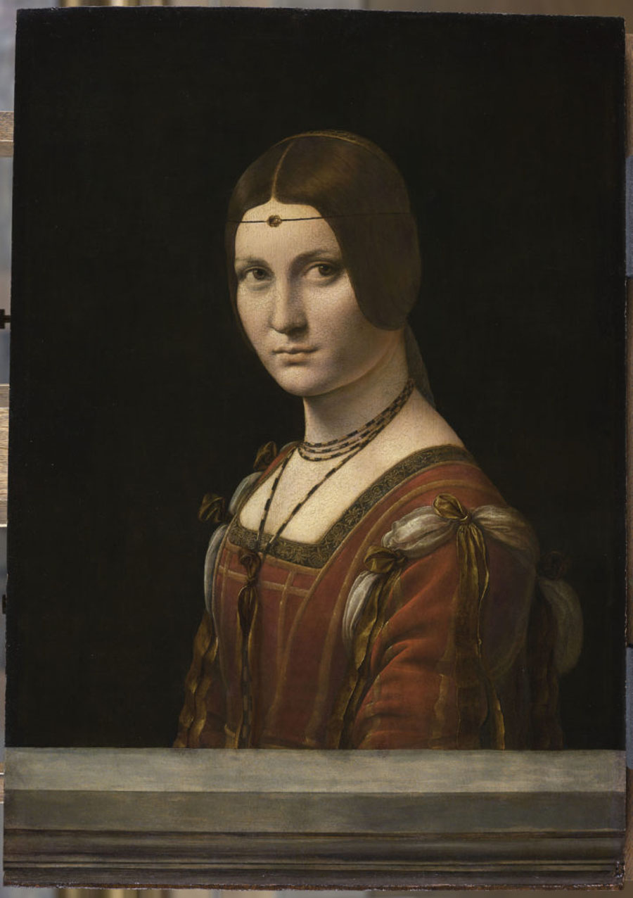 Léonard La Belle Ferronnière 722x1024