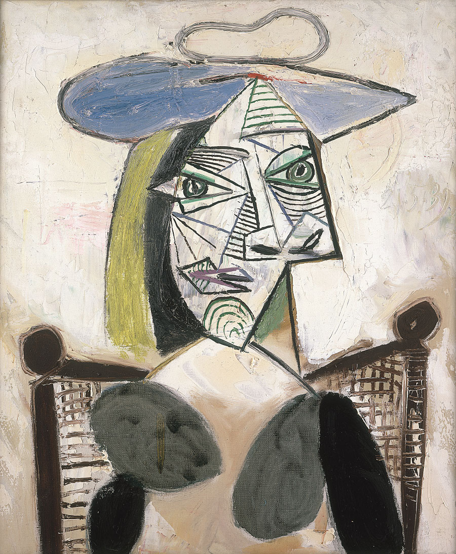 Colección Abelló: Picasso Mujer con sombrero