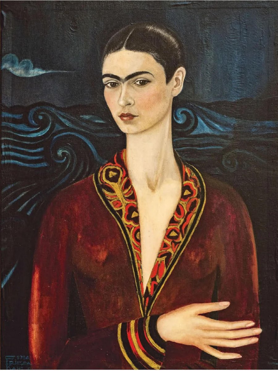 Frida Kahlo, Autorretrato con traje de terciopelo, 1926