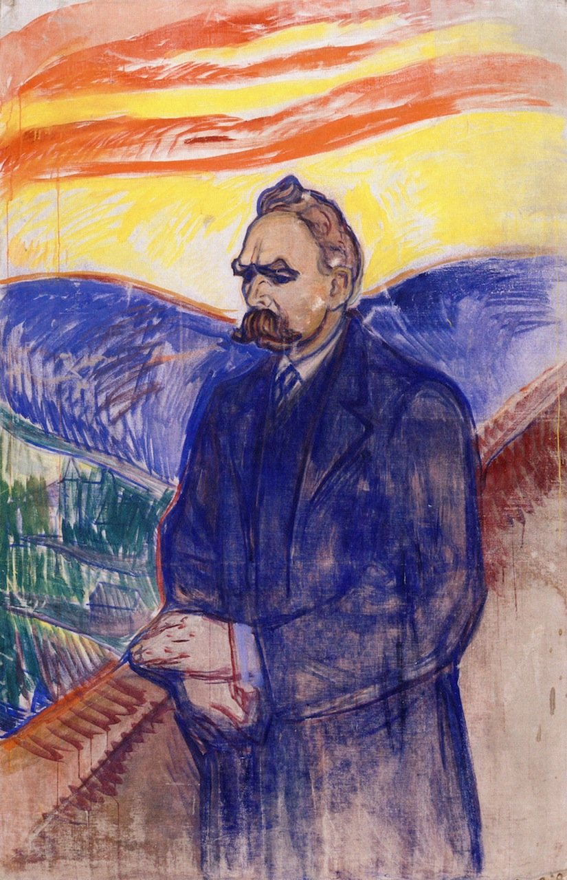 Edvard Munch, Friedrich Nietzsche, 1906