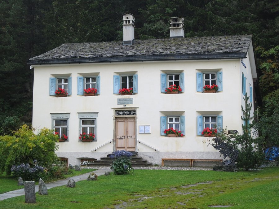 Nietzsche-Haus en Sils Maria, Suiza