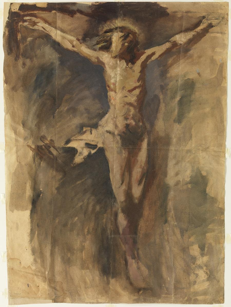 Pablo Picasso, Cristo crucificado, 1896