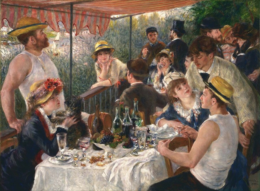 Le Déjeuner des canotiers (Almuerzo de los remeros)