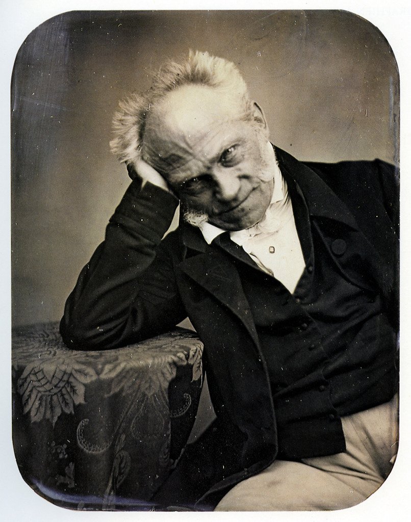 Arthur Schopenhauer retratado en 1852