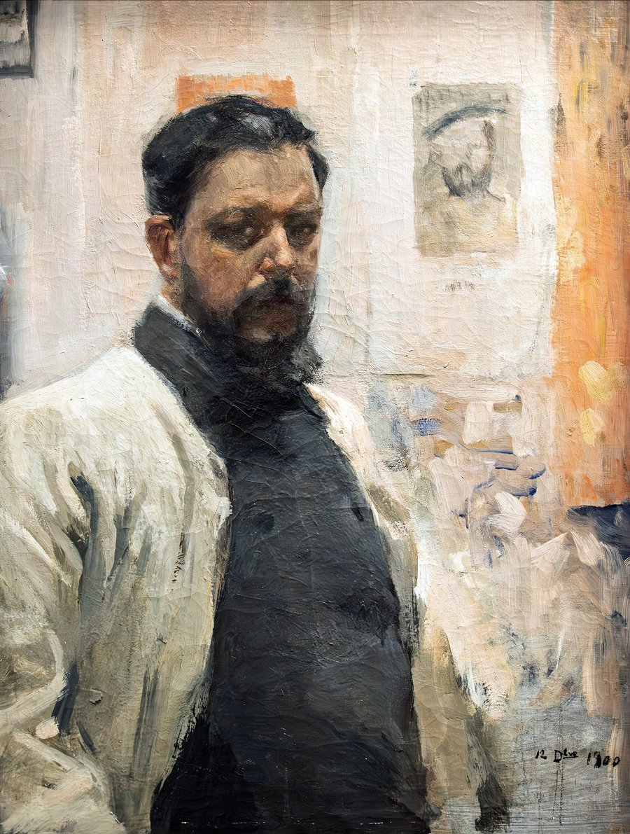 Joaquin Sorolla, Autorretrato, 1900