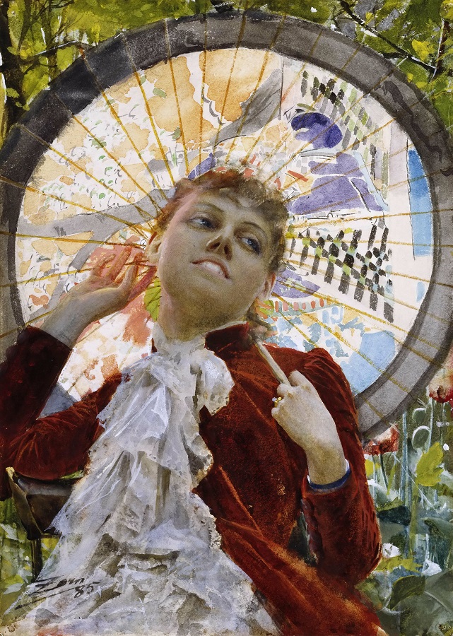 Anders Zorn Castles in the Air 1885
