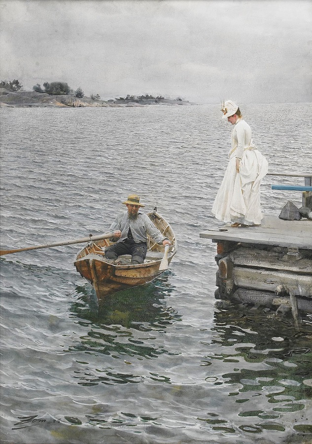 Anders Zorn placer de verano 1886