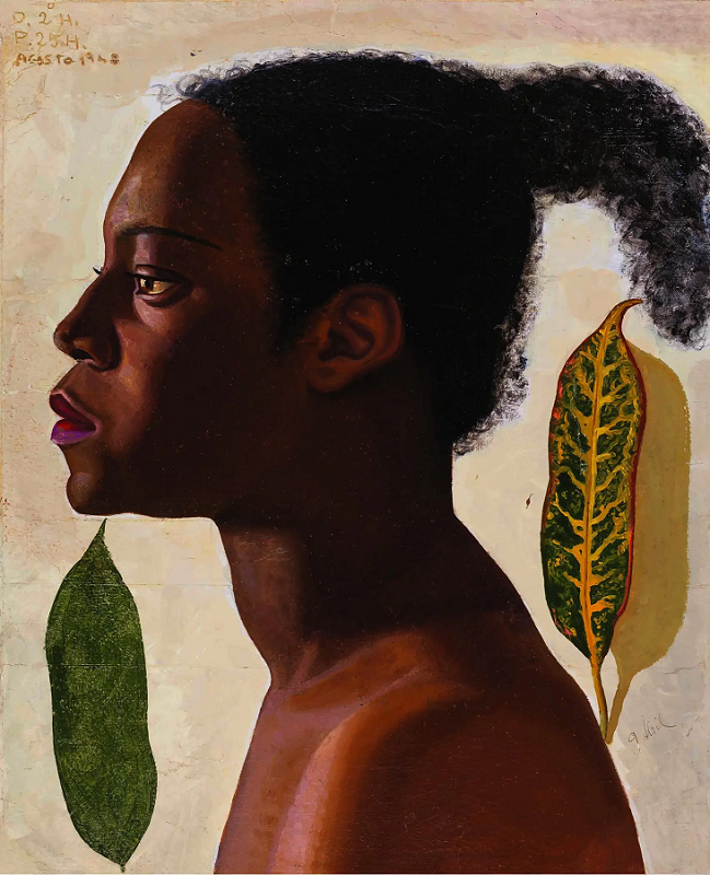 Maruja Mallo Joven negra 1948. Foto Maruja Mallo VEGAP Madrid 2025