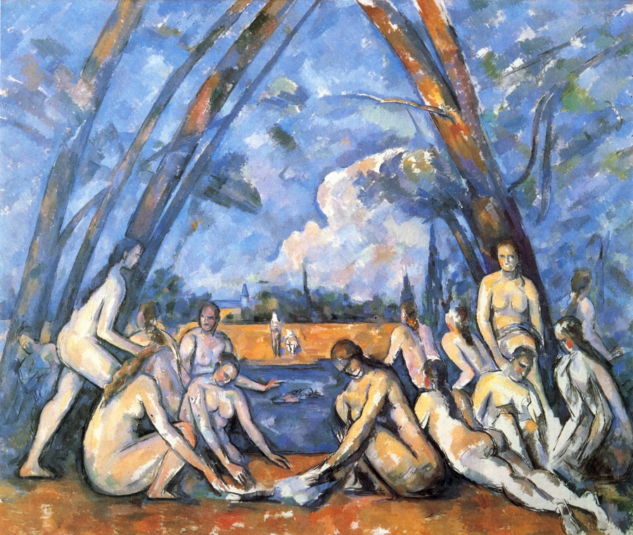 Les Grandes Baigneuses par Paul Cézanne Yorck