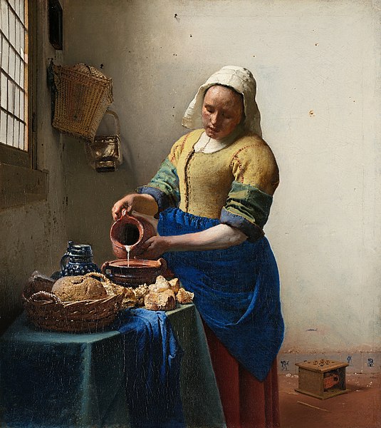 La lechera Jan Vermeer