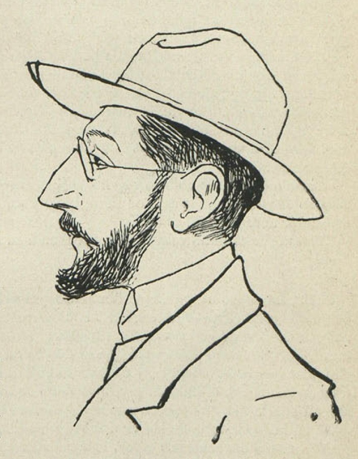 Auto retrato de Unamuno Revista Ibérica 30 09 1902