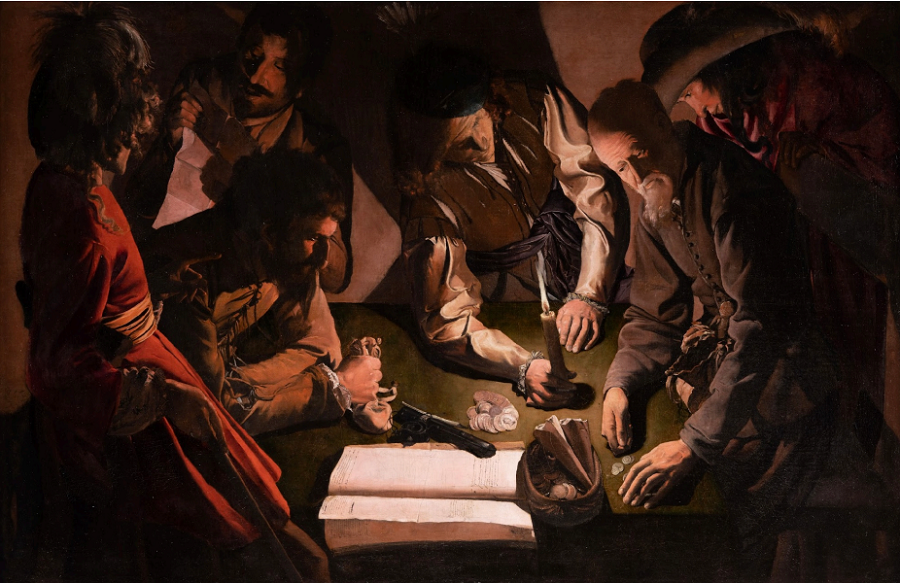 Georges de La Tour El dinero vertido c.1621 1634