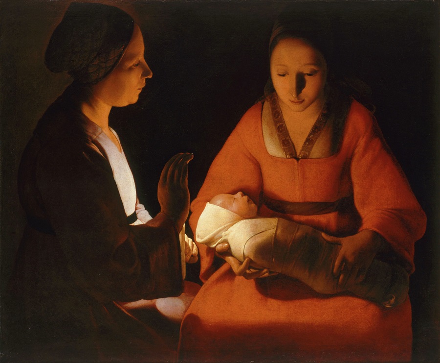 Georges de La Tour Recién nacido c