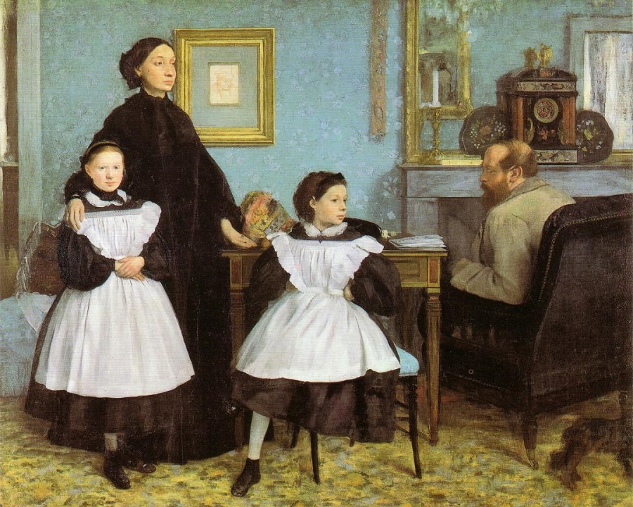 Degas Retrat de la familia Bellelli