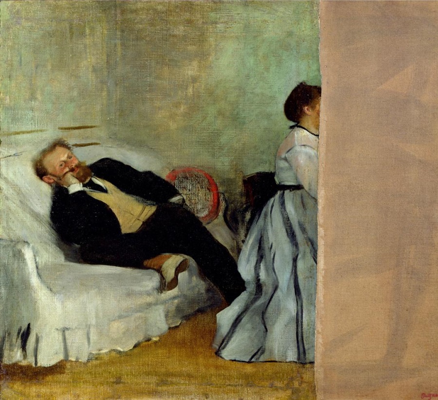 Edgar Degas Monsieur et Madame Edouard Manet