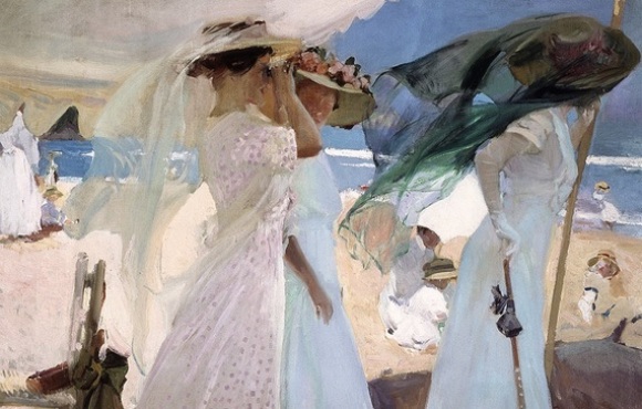 Sorolla: Bajo el toldo, 1910.