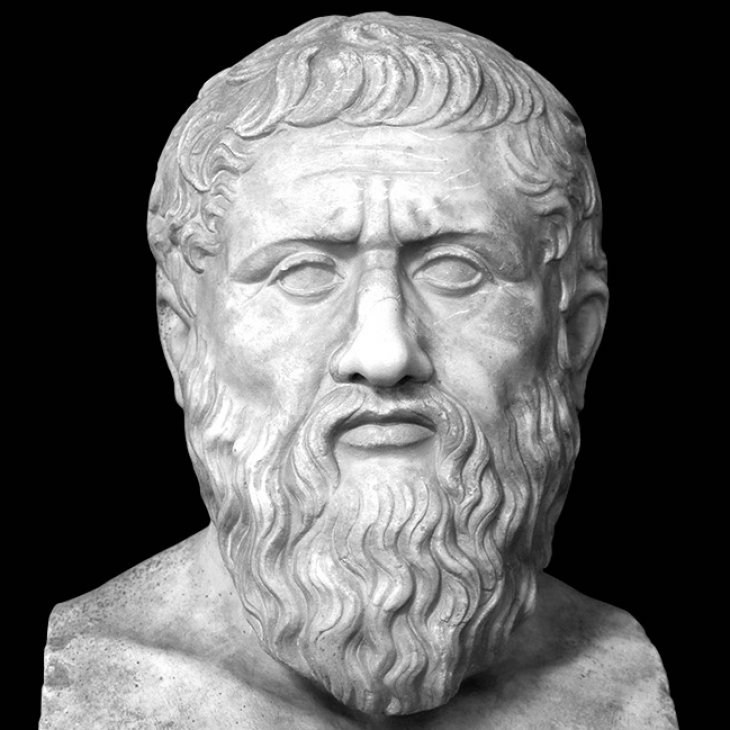 Platón busto