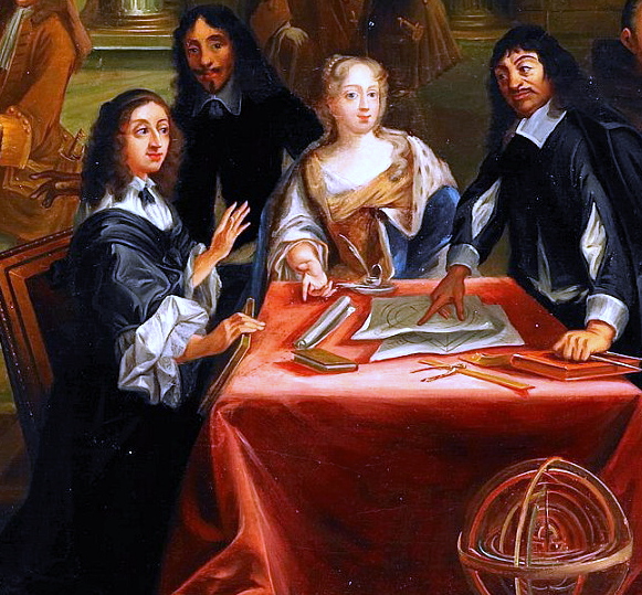 René Descartes i samtal med Sveriges drottning Kristina
