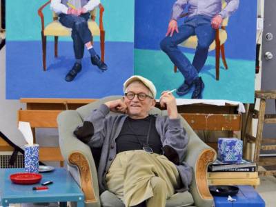 David Hockney: 82 Retratos y 1 Bodegón
