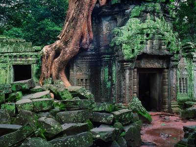 "Angkor: Naturaleza y Misticismo. Borja de Madariaga.