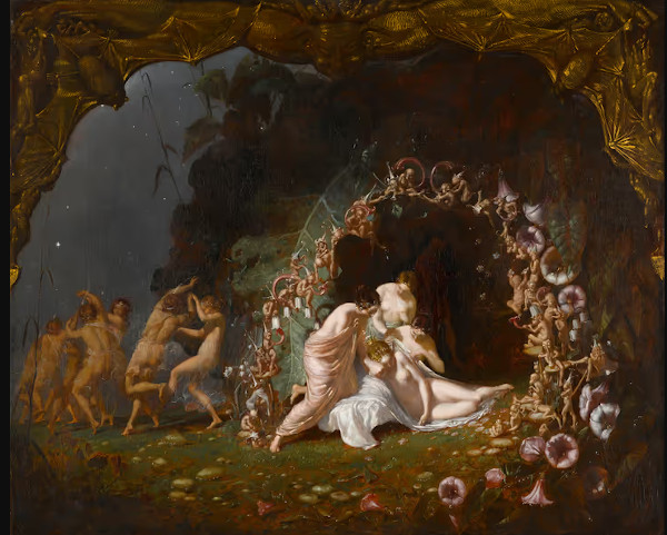 El sueño de Titania de Richard Dadd