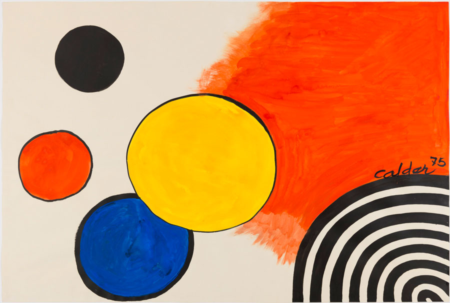 Alexander Calder: Gouaches. Gagosian Gallery, New York