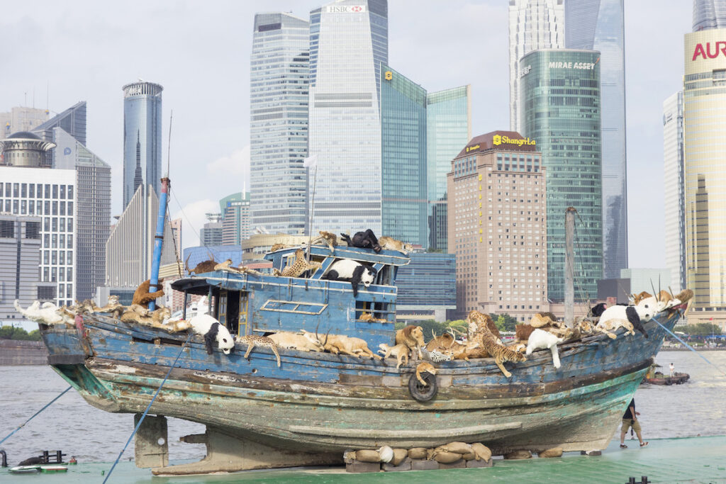Cai Guo-Qiang. «The Ninth Wave» Shanghai.