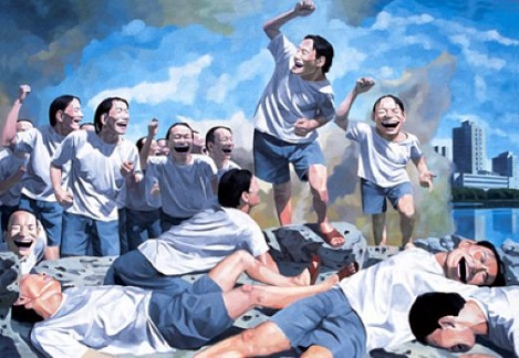 Yue Minjun: Freedom Leading the People
