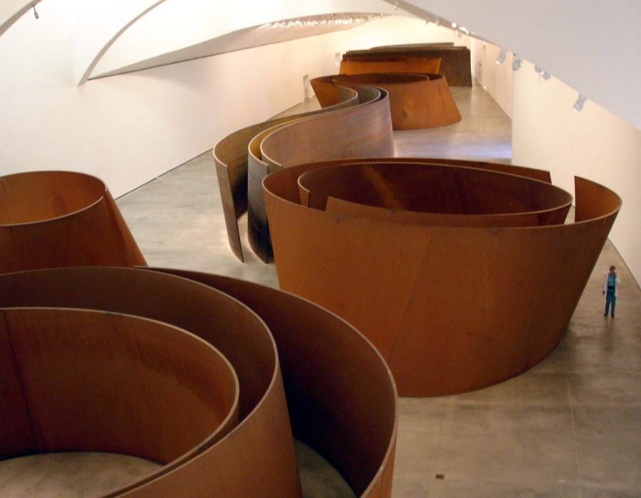 &nbsp;Richard Serra Obras Snake Guggenheim Bilbao