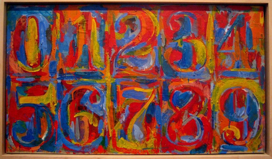 Jasper Johns 0-9