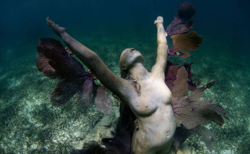 Jason deCaires Taylor and the sublime. Cancun.