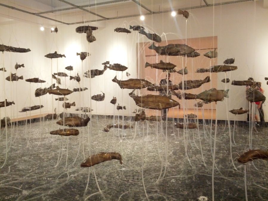 Bruce Nauman One Hundred Fish Fountain