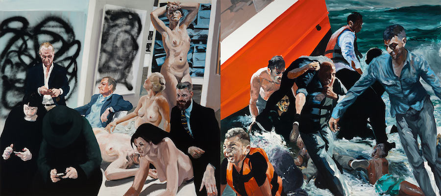 Eric Fischl Rift raft