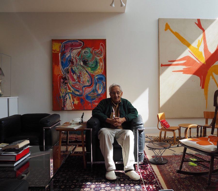 Frank Stella Elena Cue foto
