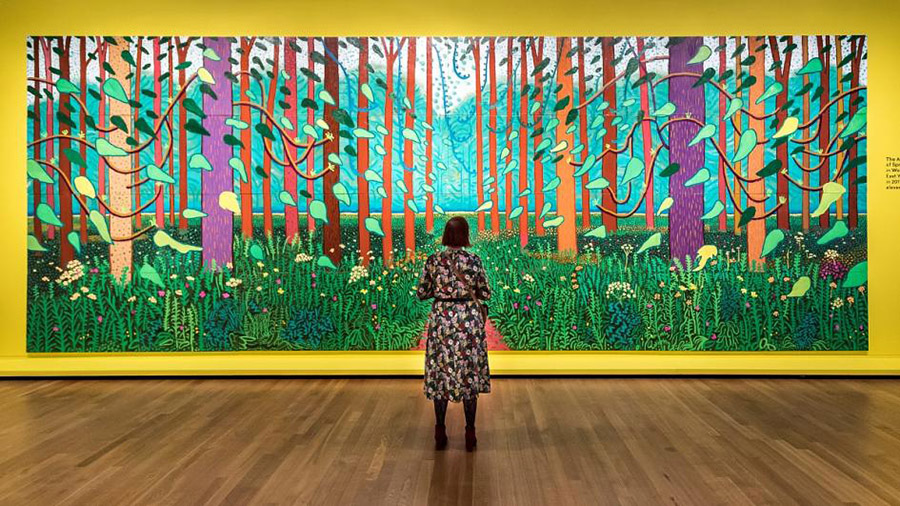 hockney van gogh