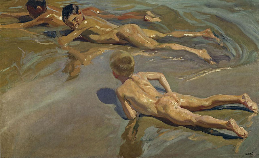 ninos playa sorolla prado