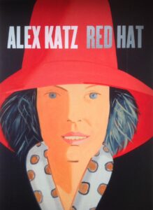 Alex Katz. Red Hat. Javier Lopez Gallery in Madrid.